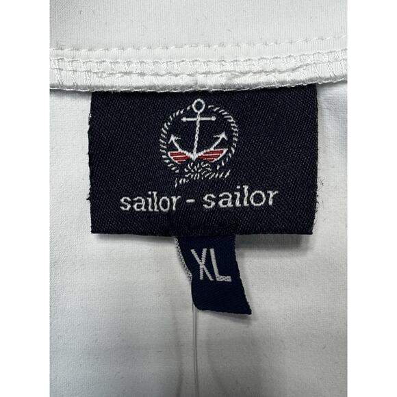 Sailor-Sailor White Performance Shift Dress Sleeveless Tennis Pickleball XL - Picture 4 of 12